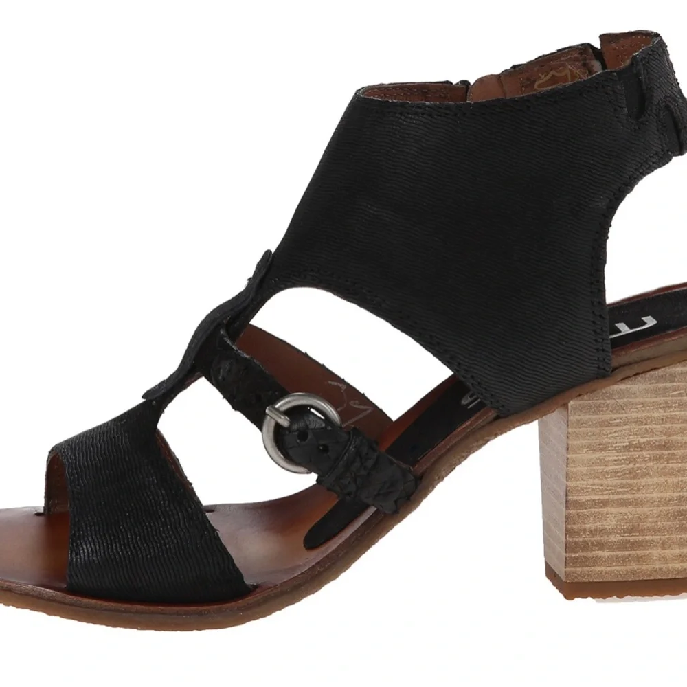 Mjus Women's Mel Dress Sandal, Black Size 39 EU